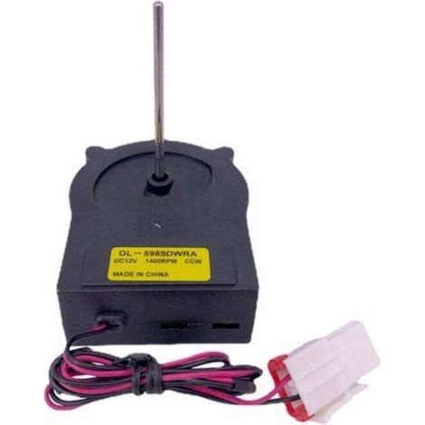 Moteur Ventilateur Refrigerateur Congelateur 12V 1400 Tours Minute Compatible DL-5985DWRA (1/4)