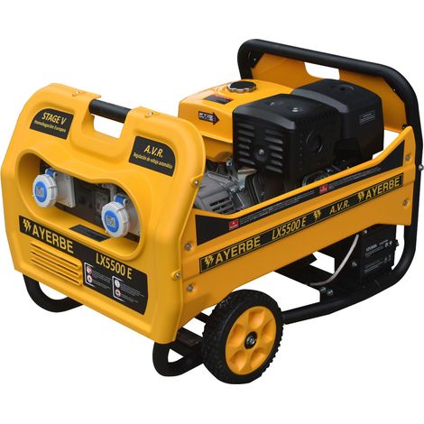 AYERBE - 5433040 - Générateur essence LX5500 Kiotsu 5 kW électrique avec AVR cuivre