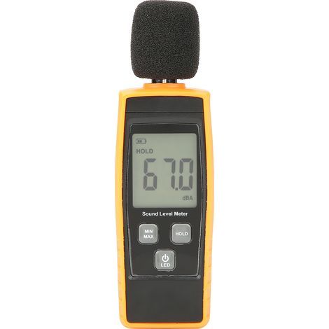 Sonomètre numérique LCD RZ1359, DB mètre, testeur de bruit environnemental (1/5)
