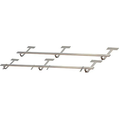 Kit de montage tuiles plates pour 1 capteur SX 2.51 montage horizontal (1/2)