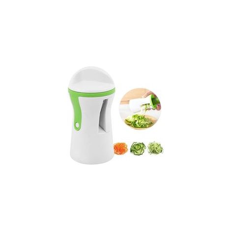 Gemüseschneider, Gemüsespiralschneider, Gemüsereibe für Karotten, Gurken, Zucchini und Spaghetti - Crezuo