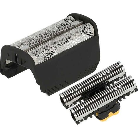 Set di testine di ricambio per rasoio Braun 30B, 30B Mul, con lamina e lame, colore nero. (1/5)