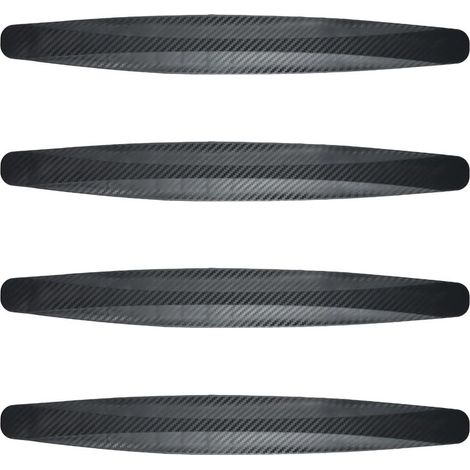 4 Pièces Bande Protection de Pare Chocs Voiture, Bande de Protecteur de Pare Chocs, Voiture Bandes Anti Collision, Universel Auto Pare Chocs Arrière Protection, pour Voiture, SUV, Pickup, Camion (1/5)