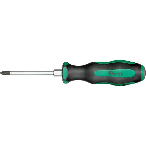 Schraubendreher 6-kant PH1x75mm Schlagkappe FORTIS (1/4)