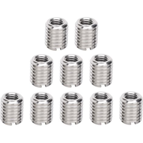 Lot de 10 rallonges de filetage pour écrous de réduction M6x1.0 femelle et M10x1.5 mâle (1/5)