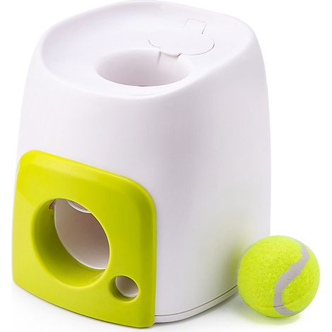 Distributeur de nourriture pour chien, distributeur intelligent de balles, jouet interactif pour animaux de compagnie (1/5)