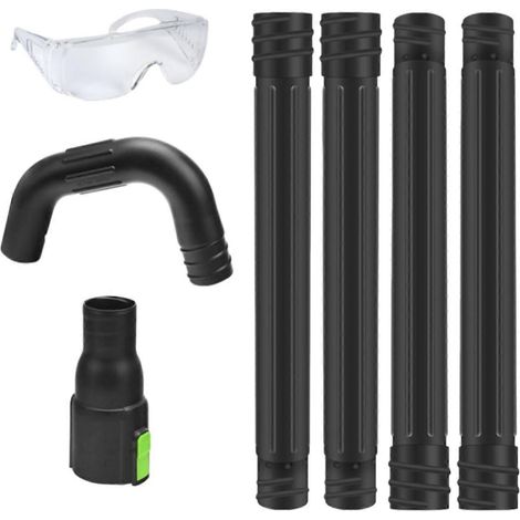 Outil de nettoyage de gouttières réglable avec buse rotative pour souffleurs EGO 530 CFM, 580 CFM et 575 CFM, pour un soufflage multidirectionnel multicolore (1/4)