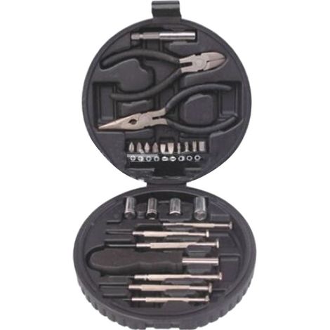 de 25 mini outils de quincaillerie avec boîte de rangement (1/5)