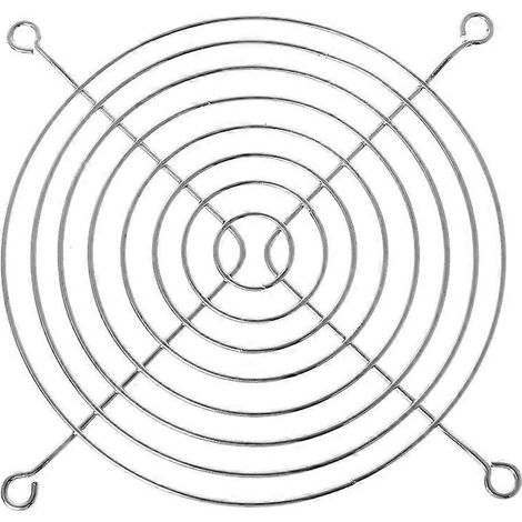 PC-Gehäuselüftergitter, Computer-Kühlerlüfter-Fingerschutzabdeckung, 12 cm