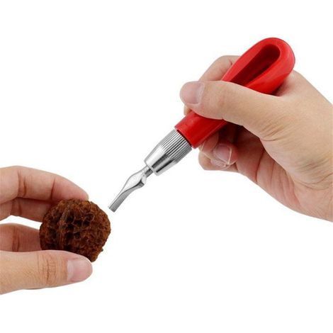 Couteau A Graver - 7 Lames En Acier Inoxydable - Poignée Ergonomique Antidérapante - Pour Linogravure Bois Caoutchouc - Kit Complet ×1 (1/5)