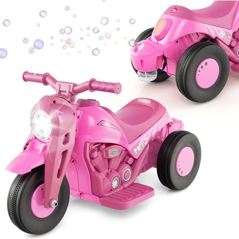 6V Kids Bubble Car Electric Motor Kids Ride on Motorcycle with Bubble Maker (1/2)