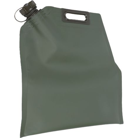 Poche à gaz en TPU étanche, portable et pliable, idéale pour le transfert d'huile moteur (voitures, motos, SUV, voyages en voiture), verte, 10 L (1/5)