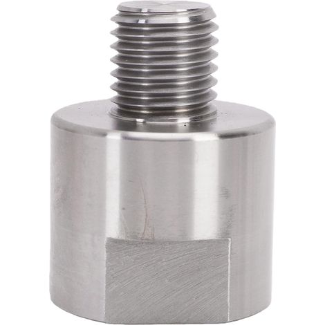 Adaptateur de broche de poupée de tour à bois, adaptateur d'insertion de mandrin de filetage (1/5)