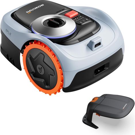 Segway Navimow i205 AWD (Nouveau i105E) Robot tondeuse et Garage S 500 m², NRTK+Vision, Cartographie automatique, sans antenne