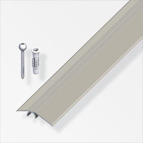 alfer Niveauausgleichs-Profil + Dübel-System 0.9 m, 40 mm, Alu, titan Metall- und Stahlprofile (1/2)