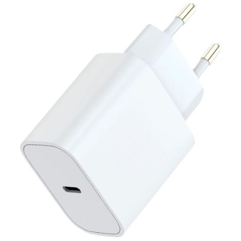 Chargeur rapide pour téléphone portable, chargeur USB-C (20 W), livré avec un câble USB-C compatible avec la charge rapide PD, compatible avec les modèles iPhone 14/Plus/Pro/Pro Max/13/12/11/XS/XS Max (1/4)