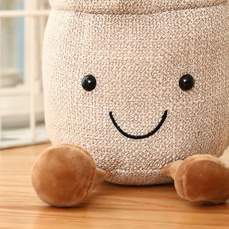 Décoration en peluche en pot, plante mignonne, jouet en peluche doux pour la peau, ornement rembourré pour bureau, voiture, bureau, jacinthe bleue jaune, 25 cm/9,8 po (0,12 kg/4,2 oz) (1/5)