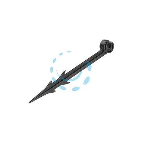 SUPPORTO TUBO PER MICROIRRIGAZIONE - per tubo da 3/16" in blister da pz.25 (13218-26)