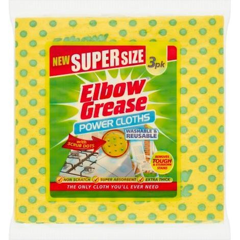Große universelle Oberflächenreinigungstücher Elbow Grease 3 Stück