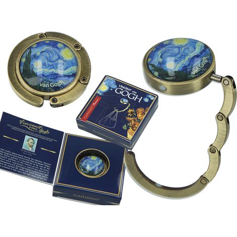 Appendiabiti con manico estensibile, VAN Gogh Notte stellata, idea regalo