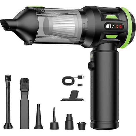 Handstaubsauger für Autos, Mini-Staubsauger mit bürstenlosem Motor und LED-Bildschirm (1/5)