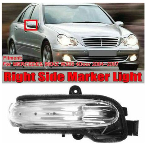 Clignotant de rétroviseur droit pour Mercedes-Benz W203 4 portes (2004-2007) (1/3)