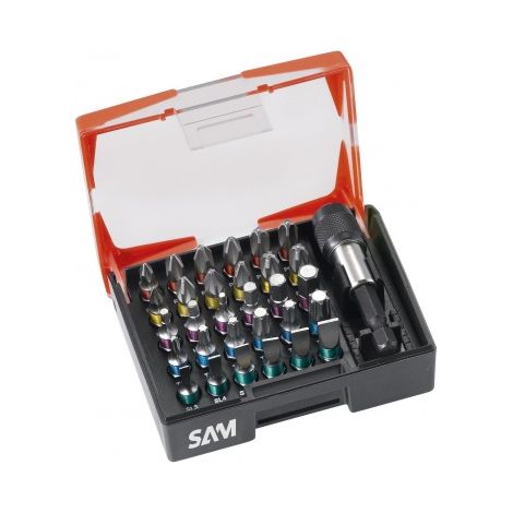 Jeu d'embouts de vissage SAM x 31 pièces ( Prix pour 1 )