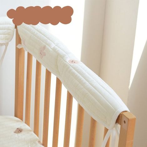Sponde per letto e dispositivi di sicurezza per bambini, protezioni per la struttura del letto, cuscini per culla, sfoderabili e lavabili, protezioni per i bordi, protezioni per i bordi del letto, spo (1/5)