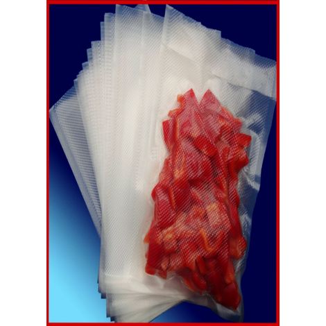 SousVideTools [SVT-06005] Confezione da 100 Sacchetti Goffrati per Cottura Sottovuoto, (300 x 400 mm) Sacchetti Goffrati salva Alimenti per la Cottura Sottovuoto e la Conservazione degli Alimenti (1/2)