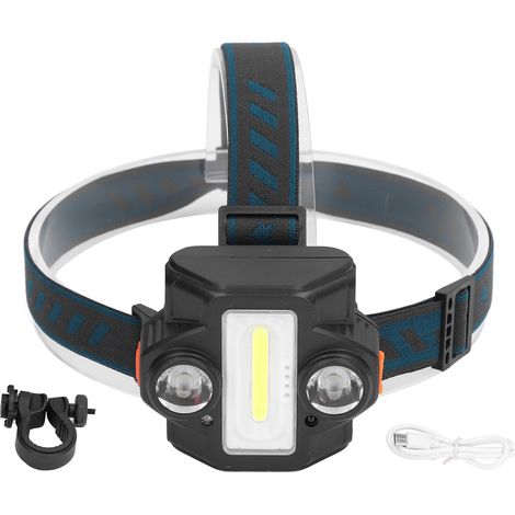 frontale LED haute luminosité 2 en 1 à induction lampe de (1/4)