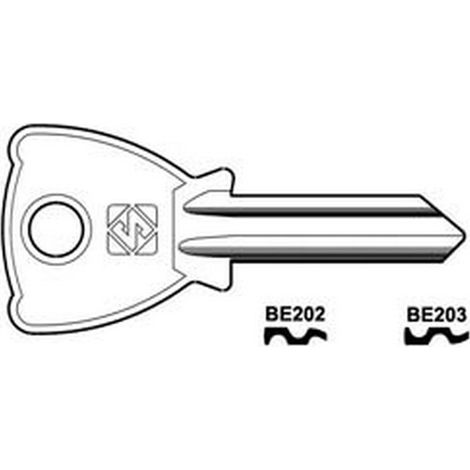 20PZ CHIAVI PER CILINDRI BETA 5 SPINE GRANDI - BE202 DX