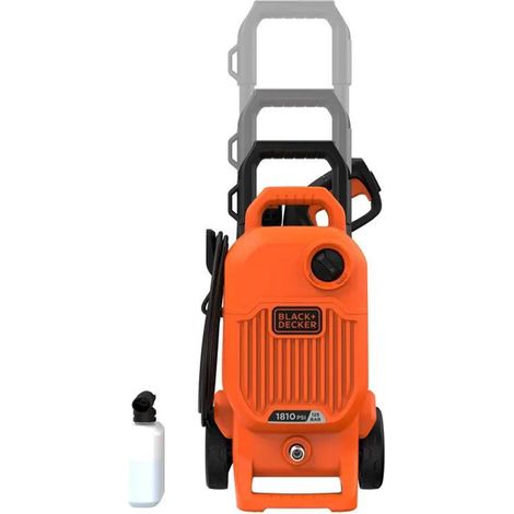 Black+Decker BEPW1700KIT-QS Hidrolimpiadora Alta Presión Naranja