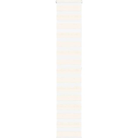 Doppelrollo Marmorbeige 45x200 cm Stoffbreite 40,9 cm Polyester