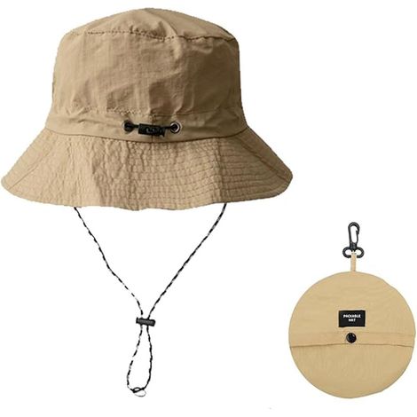 Unisex Wide Adjustable Waterproof Sun Hat for Men and Women, Foldable (1/5)