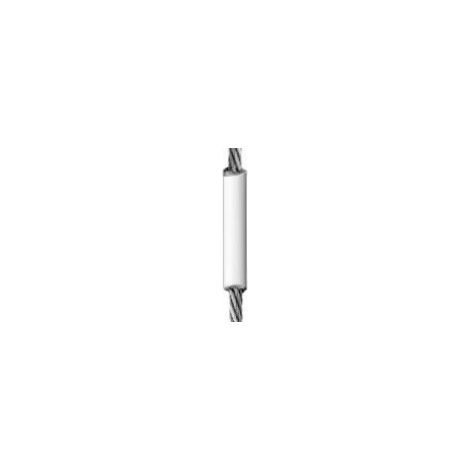 Cable souple 7x7, gainé PVC blanc A4 (mètre)