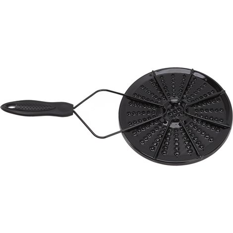 Diffuseur de chaleur à chauffage rapide et uniforme, isolation des feux ouverts, stockage de chaleur, diffuseur anti-brûlure pour poêle à gaz (1/5)