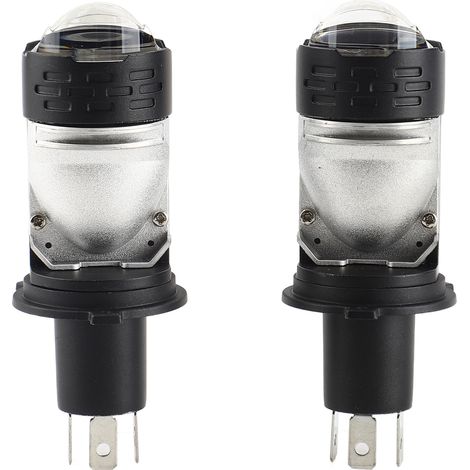 Packung mit 2 H4 LED-Lampen für Autoscheinwerfer, IP67 wasserdicht, 6000K, 160W, 20000LM, leistungsstarke Beleuchtung, effiziente Wärmeableitung, einfache Installation (Plug and Play). (1/3)
