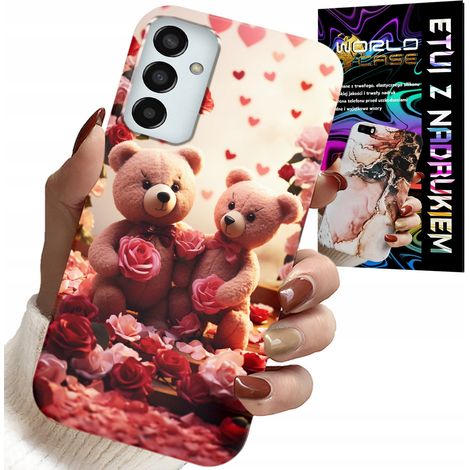 Custodia per Samsung Galaxy M23 - orsetti, ti amo, cuori, molti motivi (1/5)
