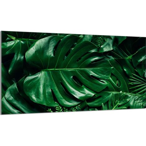 Protezione per piano cottura in vetro 90x52 Monstera (1/5)