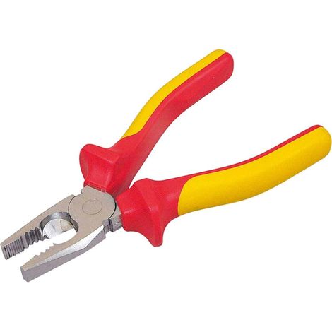 Pince Universelle Vde 160 Mm - Poignée Bi Matière 1000V - Tête Chromé Inoxydable - Taillants Trempés Haute Fréquence (1/5)