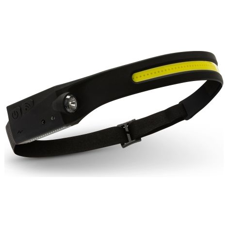 Linterna frontal LED recargable 2 en 1 con sensor de movimiento BOWIE VELAMP (1/3)