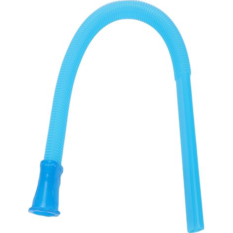 Reinigungsschlauch für Wäschetrocknerabluft, kompatibel mit den meisten Staubsaugern, flexibel, flauschig, blau
