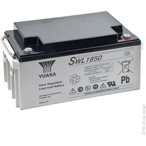 Yuasa - Batterie onduleur (UPS) YUASA SWL1850 12V 74Ah M6-F