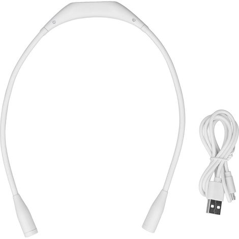 Lampe Cou LED Rechargeable USB 3 Niveaux Luminosité Flexible 360 Degrés Pour Lecture Bricolage Course 1 Pièce (1/5)