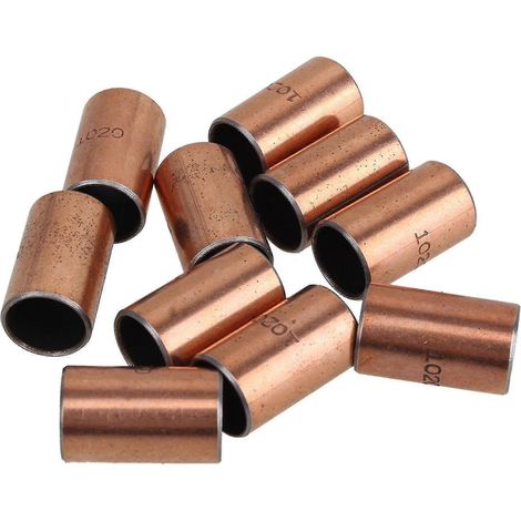 10x Coussinet de palier en bronze SF-1 10 mm x 12 mm x 20 mm, douille de moteur (1/3)