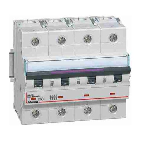 Disjoncteur modulaire BTIFX84C63 BTDIN500 4P courbe C - In= 63A