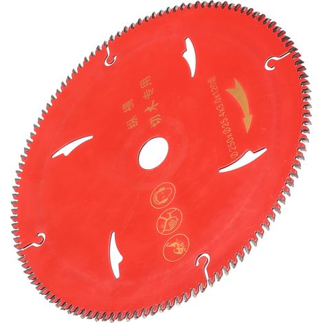 Lame circulaire carbure pour bois, 250mm alésage 25.4mm, épaisseur 3mm, 120 dents, scie à bois professionnelle, disque de coupe en alliage durable. (1/5)