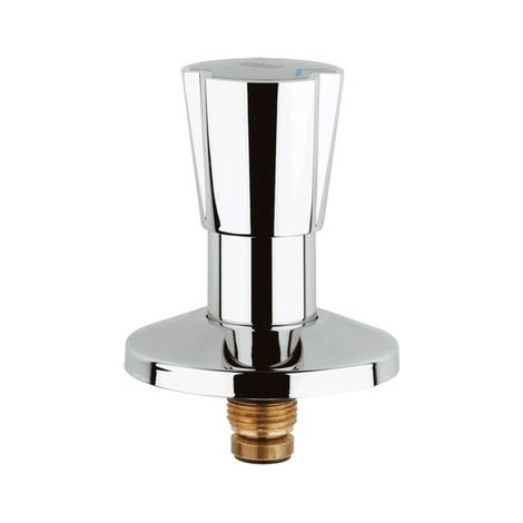 Tete Grohe 11513 pour robinetterie encastrée, croisillon bleu/rouge 1/2", chromé (1/5)