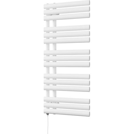 Percival - White Electric Towel Rail H1120mm x W500mm 500w Standard (1/3)