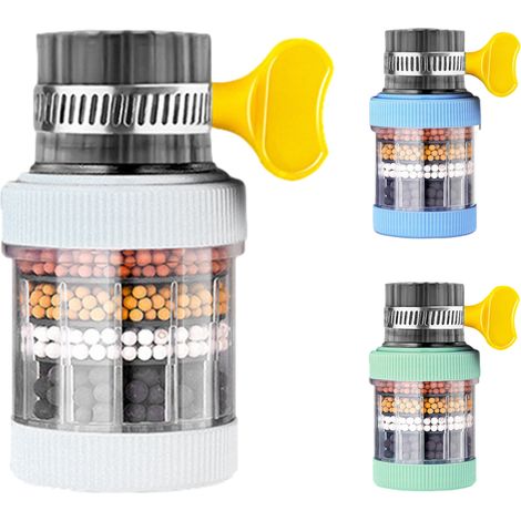 3-fach Wasserfilter für Küchen-/Haushaltswasserhahn, Filterkartusche